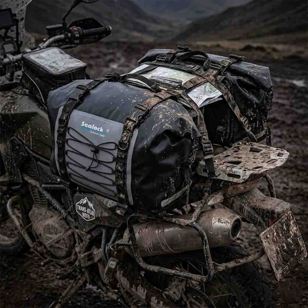 Tas Motor Anti banyu paling apik: Kemasan ADV & Fisika Strap-Down