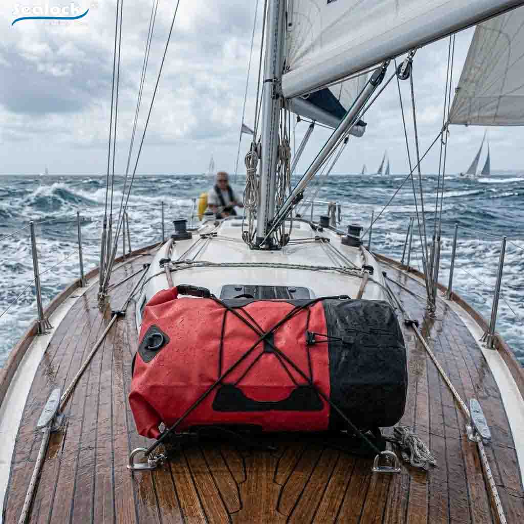 Tas Kering Waterproof Outdoor kanggo Prahu: Solusi Panyimpenan kanggo Lingkungan Laut