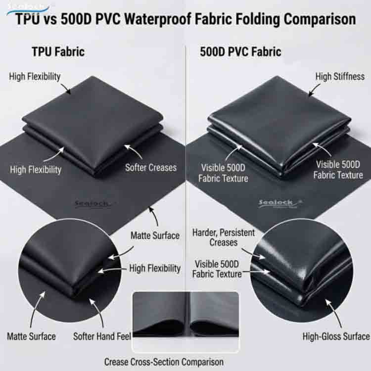 TPU Waterproof Tas Ransel Kaluwihan saka Desain PVC Tradisional