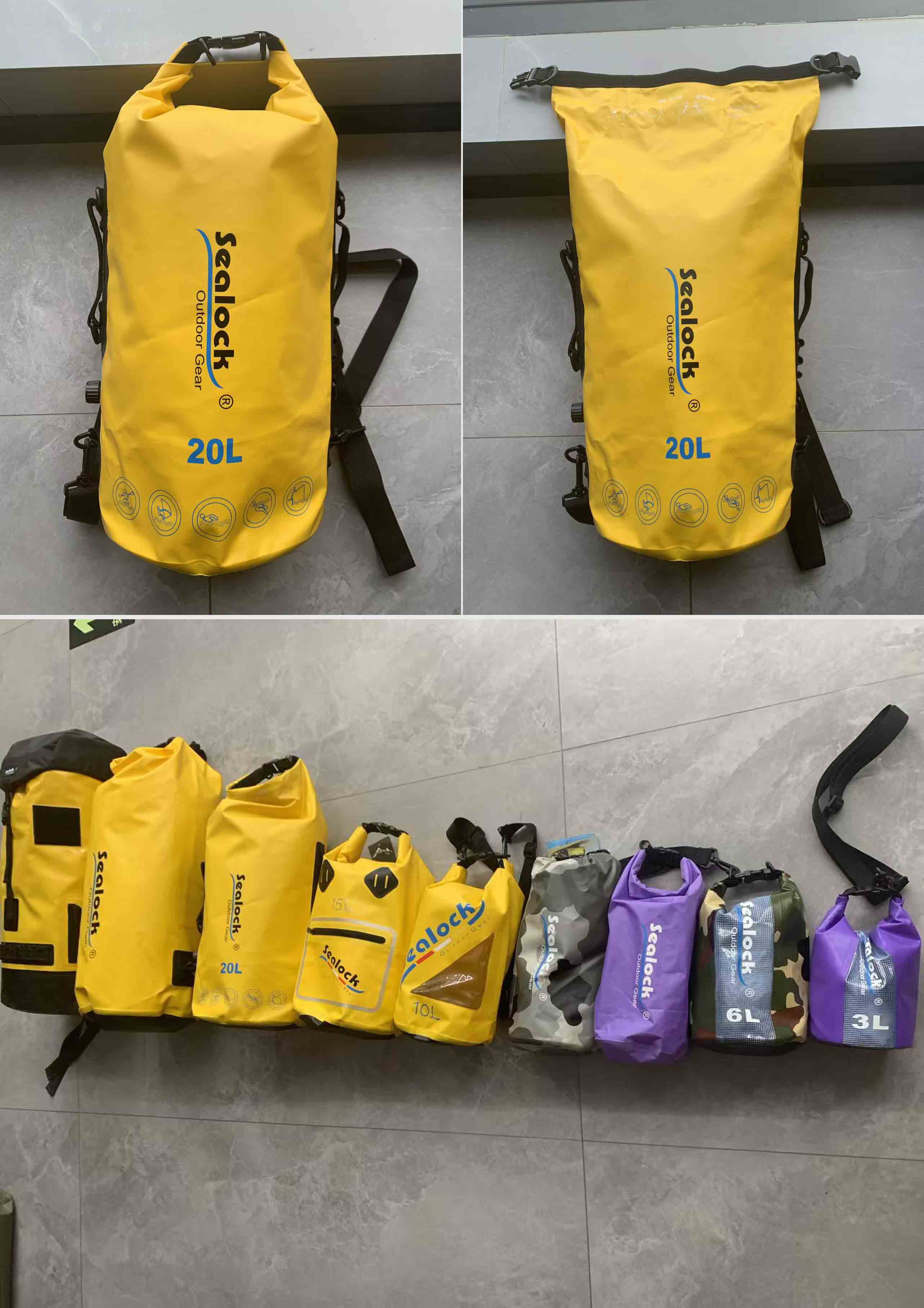 Kantong Kering Kustom: Bahan, Ukuran lan Pilihan Branding