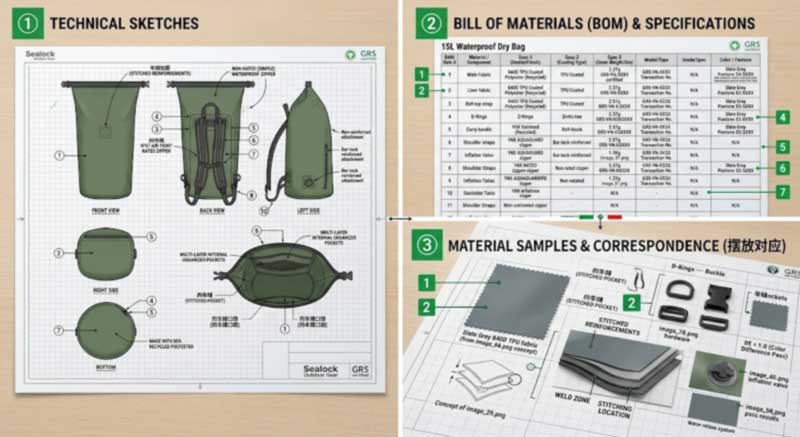 Carane Nulis Tech Pack kanggo Tas Anti banyu