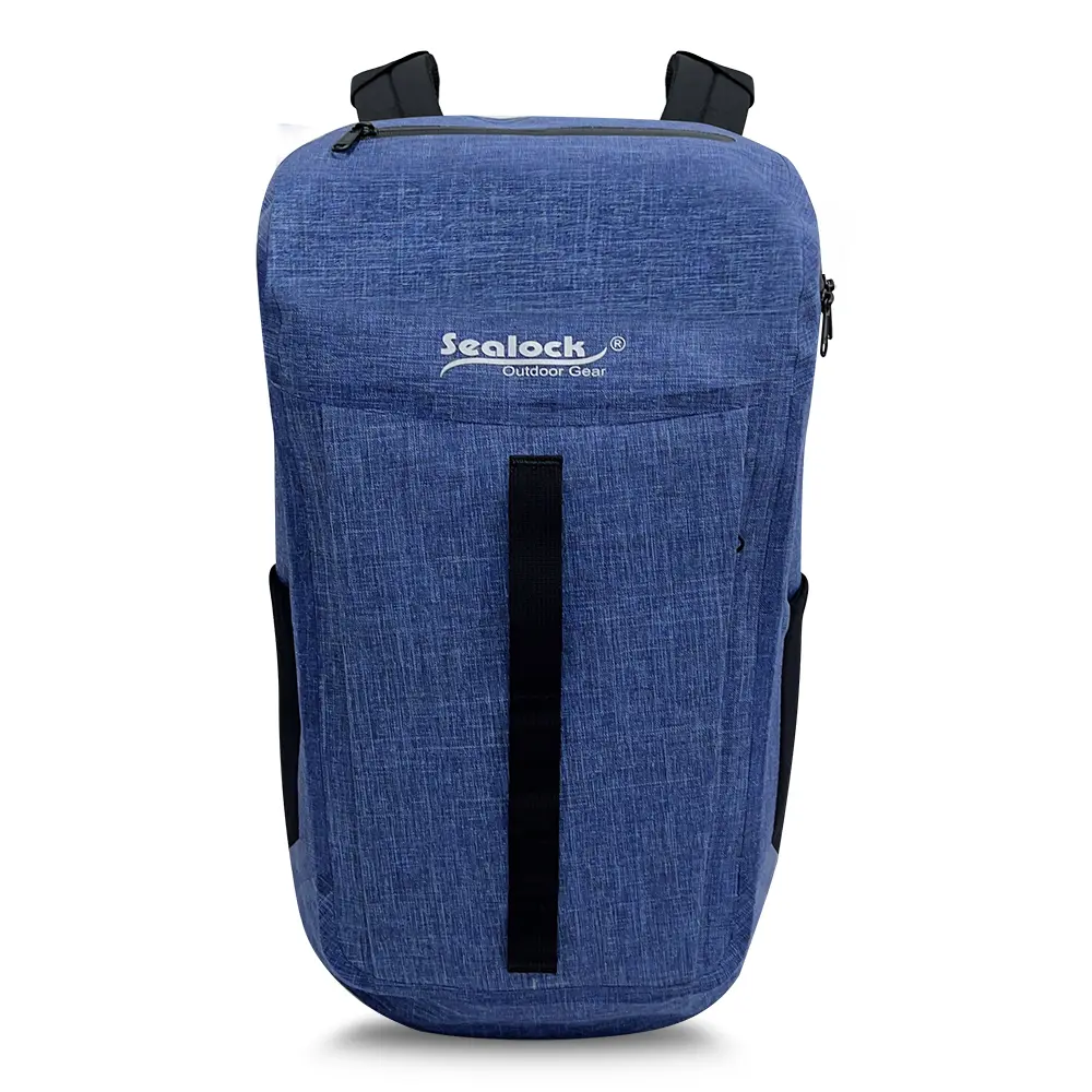 Tas ransel anti banyu 24L kanthi Zipper Kedap Udara lan Desain Minimalis