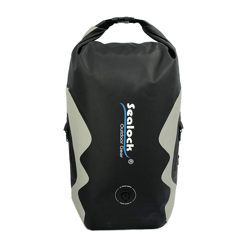 25L Waterproof Roll Top Garing Backpack karo Air Valve
