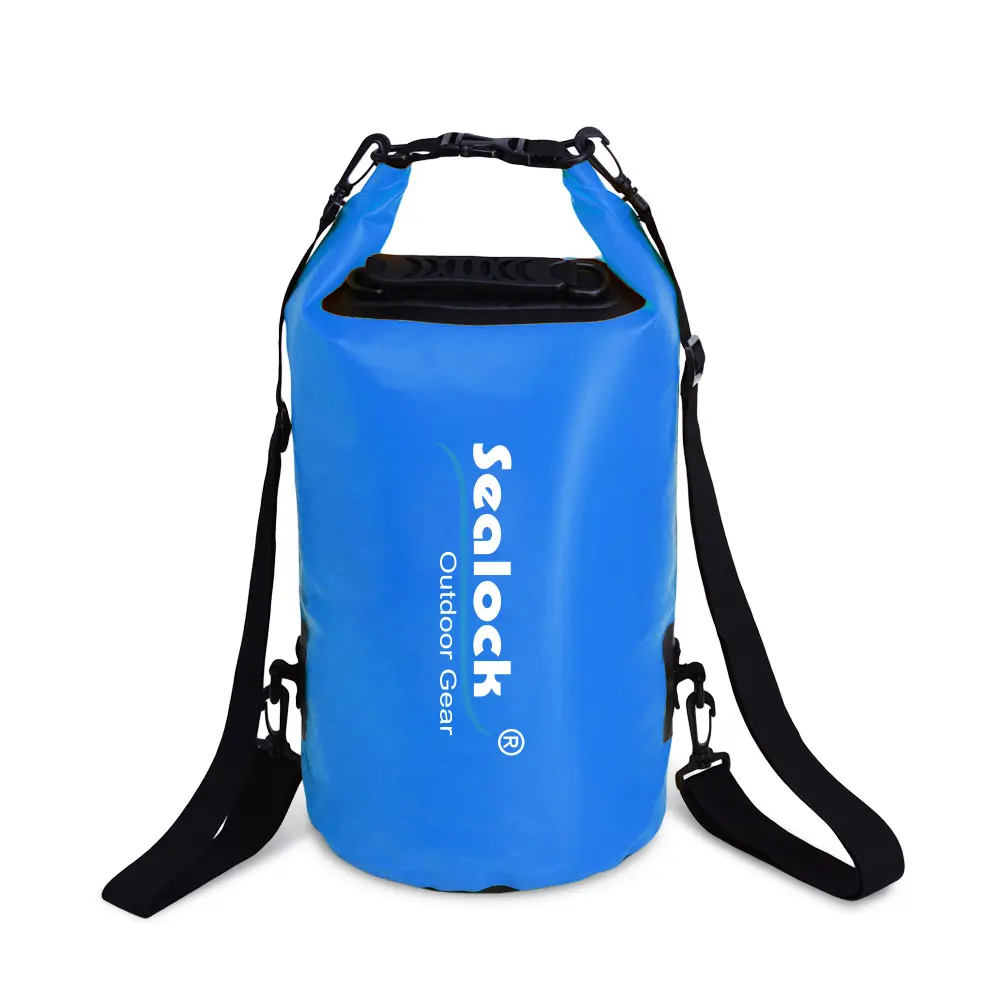 500D PVC Waterproof Dry Bag karo UTX Buckles kanggo Outdoor Water Sports