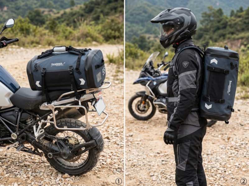 Tas Ransel Sepeda Motor: Napa Duffel Lelungan Gagal ing Sepeda lan Apa Sing Dibutuhake