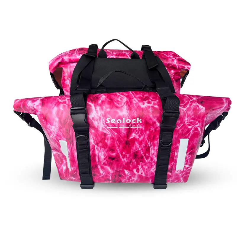 Waterproof Motorcycle Tail Bag kanggo Adventure Touring